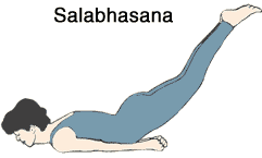 salabhasana